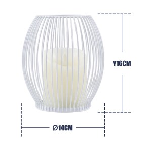 glo-76490-76490_5 GLOBOSTAR® CANDLE 76490 ΔΙΑΚΟΣΜΗΤΙΚΟ REALISTIC ΚΕΡΙ ΜΕ LED ΕΦΕ ΚΙΝΟΥΜΕΝΗΣ ΦΛΟΓΑΣ - ΜΠΑΤΑΡΙ