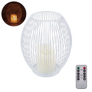 glo-76492-76492_0 GLOBOSTAR® CANDLE 76492 ΔΙΑΚΟΣΜΗΤΙΚΟ REALISTIC ΚΕΡΙ ΜΕ LED ΕΦΕ ΚΙΝΟΥΜΕΝΗΣ ΦΛΟΓΑΣ - ΜΠΑΤΑΡΙ
