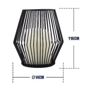 glo-76493-76493_5 GLOBOSTAR® CANDLE 76493 ΔΙΑΚΟΣΜΗΤΙΚΟ REALISTIC ΚΕΡΙ ΜΕ LED ΕΦΕ ΚΙΝΟΥΜΕΝΗΣ ΦΛΟΓΑΣ - ΜΠΑΤΑΡΙ