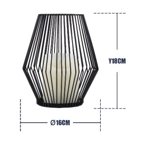 glo-76494-76494_5 GLOBOSTAR® CANDLE 76494 ΔΙΑΚΟΣΜΗΤΙΚΟ REALISTIC ΚΕΡΙ ΜΕ LED ΕΦΕ ΚΙΝΟΥΜΕΝΗΣ ΦΛΟΓΑΣ - ΜΠΑΤΑΡΙ