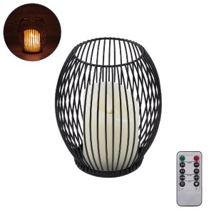 glo-76495-76495_0 GLOBOSTAR® CANDLE 76495 ΔΙΑΚΟΣΜΗΤΙΚΟ REALISTIC ΚΕΡΙ ΜΕ LED ΕΦΕ ΚΙΝΟΥΜΕΝΗΣ ΦΛΟΓΑΣ - ΜΠΑΤΑΡΙ