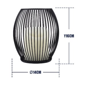 glo-76495-76495_5 GLOBOSTAR® CANDLE 76495 ΔΙΑΚΟΣΜΗΤΙΚΟ REALISTIC ΚΕΡΙ ΜΕ LED ΕΦΕ ΚΙΝΟΥΜΕΝΗΣ ΦΛΟΓΑΣ - ΜΠΑΤΑΡΙ