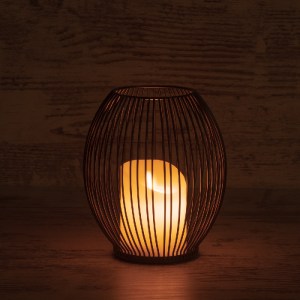 glo-76496-76496_6 GLOBOSTAR® CADLE 76496 ΔΙΑΚΟΣΜΗΤΙΚΟ REALISTIC ΚΕΡΙ ΜΕ LED ΕΦΕ ΚΙΝΟΥΜΕΝΗΣ ΦΛΟΓΑΣ - ΜΠΑΤΑΡΙΑ