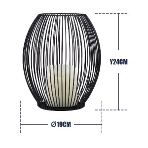 glo-76497-76497_5 GLOBOSTAR® CANDLE 76497 ΔΙΑΚΟΣΜΗΤΙΚΟ REALISTIC ΚΕΡΙ ΜΕ LED ΕΦΕ ΚΙΝΟΥΜΕΝΗΣ ΦΛΟΓΑΣ - ΜΠΑΤΑΡΙ