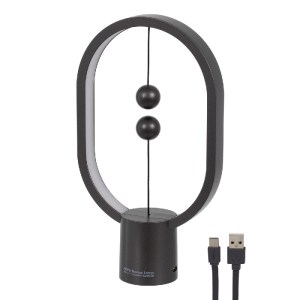 glo-76544-76544_0 GLOBOSTAR® MAGNET 76544 ΜΟΝΤΕΡΝΟ ΦΩΤΙΣΤΙΚΟ ΓΡΑΦΕΙΟΥ ΣΚΟΥΡΟ ΓΚΡΙ LED 15 WATT 1500LM DC 5V Μ