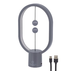 glo-76545-5c935b_76545_0 GLOBOSTAR® MAGNET 76545 ΜΟΝΤΕΡΝΟ ΦΩΤΙΣΤΙΚΟ ΓΡΑΦΕΙΟΥ ΑΝΟΙΧΤΟ ΓΚΡΙ LED 15 WATT 1500LM DC 5V 