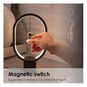glo-76545-76545_10 GLOBOSTAR® MAGNET 76545 ΜΟΝΤΕΡΝΟ ΦΩΤΙΣΤΙΚΟ ΓΡΑΦΕΙΟΥ ΑΝΟΙΧΤΟ ΓΚΡΙ LED 15 WATT 1500LM DC 5V 