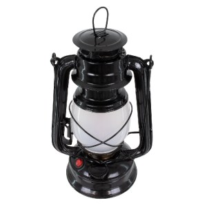 glo-76546-76546_4 GLOBOSTAR® 76546 VINTAGE ΕΠΙΤΡΑΠΕΖΙΟ ΔΙΑΚΟΣΜΗΤΙΚΟ ΦΩΤΙΣΤΙΚΟ LED RETRO ΜΑΥΡΟ ΦΑΝΑΡΑΚΙ FLAME