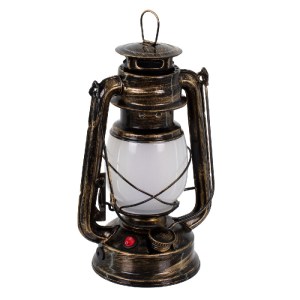 glo-76547-76547_2 GLOBOSTAR® 76547 VINTAGE ΕΠΙΤΡΑΠΕΖΙΟ ΔΙΑΚΟΣΜΗΤΙΚΟ ΦΩΤΙΣΤΙΚΟ LED RETRO ΜΠΡΟΥΤΖΙΝΟ ΦΑΝΑΡΑΚΙ 