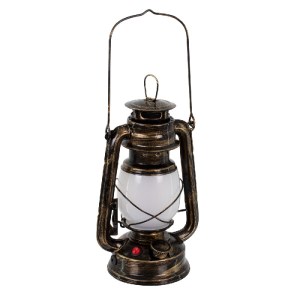 glo-76547-76547_3 GLOBOSTAR® 76547 VINTAGE ΕΠΙΤΡΑΠΕΖΙΟ ΔΙΑΚΟΣΜΗΤΙΚΟ ΦΩΤΙΣΤΙΚΟ LED RETRO ΜΠΡΟΥΤΖΙΝΟ ΦΑΝΑΡΑΚΙ 