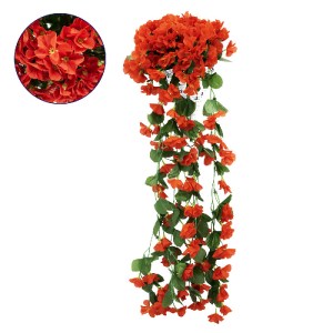 glo-78055-78055_0 GLOBOSTAR® 78055 ΤΕΧΝΗΤΟ ΚΡΕΜΑΣΤΟ ΦΥΤΟ ΔΙΑΚΟΣΜΗΤΙΚΩΝ ΛΟΥΛΟΥΔΙΩΝ ΜΕ ΚΟΚΚΙΝΑ ΦΛΟΞ M30 X Υ80 