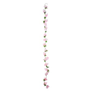 glo-78100-09026_4 GLOBOSTAR® 78100 ΤΕΧΝΗΤΟ ΚΡΕΜΑΣΤΟ ΦΥΤΟ ΔΙΑΚΟΣΜΗΤΙΚΗ ΓΙΡΛΑΝΤΑ ΛΟΥΛΟΥΔΙΩΝ ΜΕ 18 ΡΟΖ ΛΕΥΚΑ ΑΝ