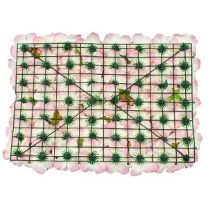glo-78301-78301_3 GLOBOSTAR® 78301 ΣΥΝΘΕΤΙΚΟ ΠΑΝΕΛ ΛΟΥΛΟΥΔΙΩΝ - ΚΑΘΕΤΟΣ ΚΗΠΟΣ ΤΡΙΑΝΤΑΦΥΛΛΟ - ΑΖΑΛΕΑ Μ60 X Υ4