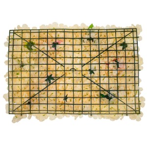 glo-78308-78308_3 GLOBOSTAR® 78308 ΣΥΝΘΕΤΙΚΟ ΠΑΝΕΛ ΛΟΥΛΟΥΔΙΩΝ - ΚΑΘΕΤΟΣ ΚΗΠΟΣ ΤΡΙΑΝΤΑΦΥΛΛΟ - ΟΡΤΑΝΣΙΑ - ΠΑΙΩ