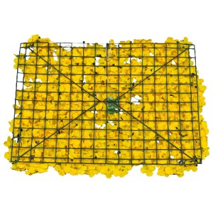 glo-78317-78317_3 GLOBOSTAR® 78317 ΣΥΝΘΕΤΙΚΟ ΠΑΝΕΛ ΛΟΥΛΟΥΔΙΩΝ - ΚΑΘΕΤΟΣ ΚΗΠΟΣ ΟΡΤΑΝΣΙΑ ΚΙΤΡΙΝΟ Μ60 X Υ40 X Π