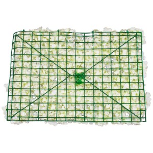 glo-78319-78319_3 GLOBOSTAR® 78319 ΣΥΝΘΕΤΙΚΟ ΠΑΝΕΛ ΛΟΥΛΟΥΔΙΩΝ - ΚΑΘΕΤΟΣ ΚΗΠΟΣ ΟΡΤΑΝΣΙΑ ΛΕΥΚΟ Μ60 X Υ40 X Π5C