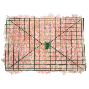 glo-78325-78325_3 GLOBOSTAR® 78325 ΣΥΝΘΕΤΙΚΟ ΠΑΝΕΛ ΛΟΥΛΟΥΔΙΩΝ - ΚΑΘΕΤΟΣ ΚΗΠΟΣ ΟΡΤΑΝΣΙΑ ΡΟΖ/ΑΠΑΛΟ ΡΟΖ Μ60 X Υ