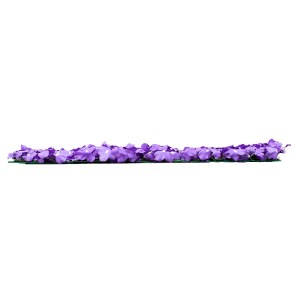glo-78326-78326_2 GLOBOSTAR® 78326 ΣΥΝΘΕΤΙΚΟ ΠΑΝΕΛ ΛΟΥΛΟΥΔΙΩΝ - ΚΑΘΕΤΟΣ ΚΗΠΟΣ ΟΡΤΑΝΣΙΑ ΜΩΒ Μ60 X Υ40 X Π5CM