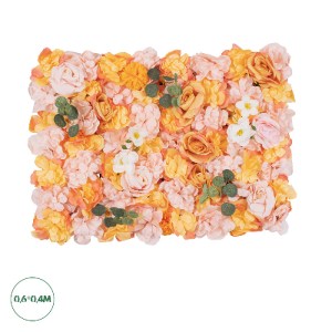 glo-78333-78333_0 GLOBOSTAR® ARTIFICIAL GARDEN ROSES STORY ORANGE 78333 ΤΕΧΝΗΤΟ ΔΙΑΚΟΣΜΗΤΙΚΟ ΠΑΝΕΛ ΛΟΥΛΟΥΔΙΩ