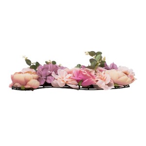 glo-78337-78337_3 GLOBOSTAR® ARTIFICIAL GARDEN ROSES STORY PINK 78337 ΤΕΧΝΗΤΟ ΔΙΑΚΟΣΜΗΤΙΚΟ ΠΑΝΕΛ ΛΟΥΛΟΥΔΙΩΝ 