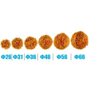 glo-78514-78513_5 GLOBOSTAR® 78514 ARTIFICIAL - ΣΥΝΘΕΤΙΚΟ ΤΕΧΝΗΤΟ ΔΙΑΚΟΣΜΗΤΙΚΟ ΦΥΤΟ ΘΑΜΝΟΣ ΠΥΞΑΡΙ ΠΟΡΤΟΚΑΛΙ 