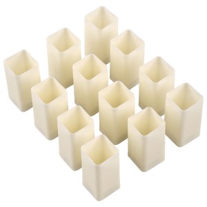 glo-79540-79540_0 GLOBOSTAR® CANDLE 79540 ΣΕΤ 12 X ΔΙΑΚΟΣΜΗΤΙΚΑ REALISTIC ΚΕΡΑΚΙΑ ΜΕ LED ΕΦΕ ΚΙΝΟΥΜΕΝΗΣ ΦΛΟΓ