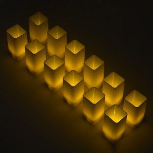 glo-79540-79540_2 GLOBOSTAR® CANDLE 79540 ΣΕΤ 12 X ΔΙΑΚΟΣΜΗΤΙΚΑ REALISTIC ΚΕΡΑΚΙΑ ΜΕ LED ΕΦΕ ΚΙΝΟΥΜΕΝΗΣ ΦΛΟΓ
