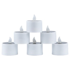 glo-79546-79546_3 GLOBOSTAR® CANDLE 79546 ΣΕΤ 6 X ΑΥΤΟΝΟΜΑ ΗΛΙΑΚΑ ΔΙΑΚΟΣΜΗΤΙΚΑ REALISTIC ΚΕΡΑΚΙΑ ΜΕ LED ΕΦΕ 