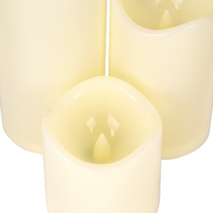 glo-79551-79551_2 GLOBOSTAR® 79551 ΣΕΤ 3 ΔΙΑΚΟΣΜΗΤΙΚΩΝ REALISTIC ΚΕΡΙΩΝ ΜΕ LED - ΜΠΑΤΑΡΙΑΣ & ΑΣΥΡΜΑΤΟ ΧΕΙΡΙΣ