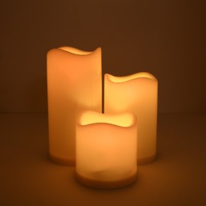 glo-79552-79552_4 GLOBOSTAR® 79552 ΣΕΤ 3 ΔΙΑΚΟΣΜΗΤΙΚΩΝ REALISTIC ΚΕΡΙΩΝ ΜΕ LED - ΜΠΑΤΑΡΙΑΣ & ΑΣΥΡΜΑΤΟ ΧΕΙΡΙΣ