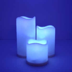 glo-79553-79553_7 GLOBOSTAR® 79553 ΣΕΤ 3 ΔΙΑΚΟΣΜΗΤΙΚΩΝ REALISTIC ΚΕΡΙΩΝ ΜΕ LED - ΜΠΑΤΑΡΙΑΣ & ΑΣΥΡΜΑΤΟ ΧΕΙΡΙΣ