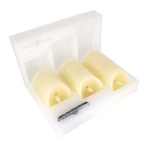 glo-79555-79555_3 GLOBOSTAR® 79555 ΣΕΤ 3 ΔΙΑΚΟΣΜΗΤΙΚΩΝ REALISTIC ΚΕΡΙΩΝ ΠΑΡΑΦΙΝΗΣ ΜΕ LED ΕΦΕ ΚΙΝΟΥΜΕΝΗΣ ΦΛΟΓ