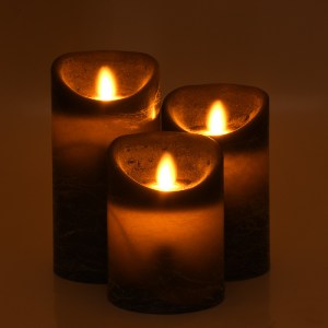 glo-79557-79557_4 GLOBOSTAR® 79557 ΣΕΤ 3 ΔΙΑΚΟΣΜΗΤΙΚΩΝ REALISTIC ΚΕΡΙΩΝ ΠΑΡΑΦΙΝΗΣ ΜΕ LED ΕΦΕ ΚΙΝΟΥΜΕΝΗΣ ΦΛΟΓ