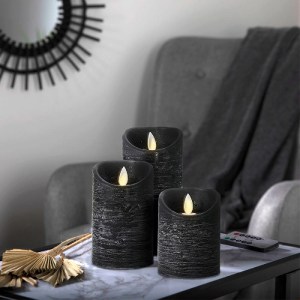 glo-79557-79557_5 GLOBOSTAR® 79557 ΣΕΤ 3 ΔΙΑΚΟΣΜΗΤΙΚΩΝ REALISTIC ΚΕΡΙΩΝ ΠΑΡΑΦΙΝΗΣ ΜΕ LED ΕΦΕ ΚΙΝΟΥΜΕΝΗΣ ΦΛΟΓ