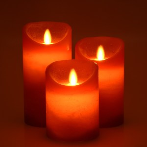 glo-79558-79558_4 GLOBOSTAR® 79558 ΣΕΤ 3 ΔΙΑΚΟΣΜΗΤΙΚΩΝ REALISTIC ΚΕΡΙΩΝ ΠΑΡΑΦΙΝΗΣ ΜΕ LED ΕΦΕ ΚΙΝΟΥΜΕΝΗΣ ΦΛΟΓ