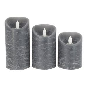 glo-79559-79559_2 GLOBOSTAR® 79559 ΣΕΤ 3 ΔΙΑΚΟΣΜΗΤΙΚΩΝ REALISTIC ΚΕΡΙΩΝ ΠΑΡΑΦΙΝΗΣ ΜΕ LED ΕΦΕ ΚΙΝΟΥΜΕΝΗΣ ΦΛΟΓ