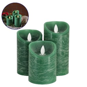 glo-79560-79560_0 GLOBOSTAR® 79560 ΣΕΤ 3 ΔΙΑΚΟΣΜΗΤΙΚΩΝ REALISTIC ΚΕΡΙΩΝ ΠΑΡΑΦΙΝΗΣ ΜΕ LED ΕΦΕ ΚΙΝΟΥΜΕΝΗΣ ΦΛΟΓ