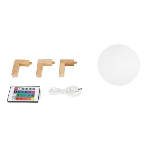 glo-79606-79606_5 GLOBOSTAR® MOON 79606 ΜΟΝΤΕΡΝΟ ΕΠΙΤΡΑΠΕΖΙΟ ΦΩΤΙΣΤΙΚΟ ΠΟΡΤΑΤΙΦ LED 2W 120LM 360° DC 5V - ΕΝ