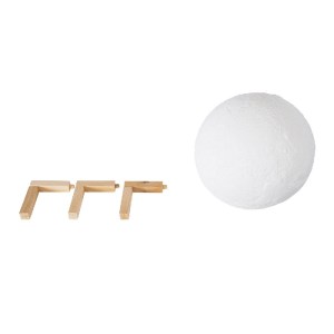 glo-79607-S-79607_s_4.webp GLOBOSTAR® MOON 79607-S ΕΠΙΤΡΑΠΕΖΙΟ ΦΩΤΙΣΤΙΚΟ LED 3W 150LM 360° DC 5V IP20 RGB DIMMABLE ΛΕ
