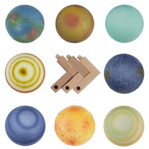 glo-79609-79609_4 GLOBOSTAR® MOON 79609 ΣΕΤ 8 ΤΕΜ. ΜΟΝΤΕΡΝΑ ΕΠΙΤΡΑΠΕΖΙΑ ΦΩΤΙΣΤΙΚΑ ΠΟΡΤΑΤΙΦ LED 2W 120LM 360°