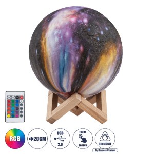 glo-79617-79617_00 GLOBOSTAR® KAOTICA 79617 ΜΟΝΤΕΡΝΟ ΕΠΙΤΡΑΠΕΖΙΟ ΦΩΤΙΣΤΙΚΟ ΠΟΡΤΑΤΙΦ LED 6W 360LM 360° DC 5V -