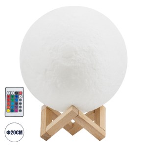 glo-79620-b8c1a1_79620_0 GLOBOSTAR® MOON 79620 ΜΟΝΤΕΡΝΟ ΕΠΙΤΡΑΠΕΖΙΟ ΦΩΤΙΣΤΙΚΟ ΠΟΡΤΑΤΙΦ LED 6W 360LM 360° DC 5V - ΕΝ