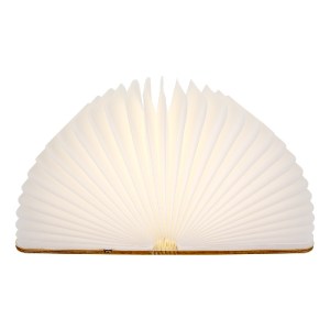 glo-79635-79635_4 GLOBOSTAR® 79635 VINTAGE ΞΥΛΙΝΟ ΕΠΙΤΡΑΠΕΖΙΟ ΔΙΑΚΟΣΜΗΤΙΚΟ ΦΩΤΙΣΤΙΚΟ XL ΒΙΒΛΙΟ LED SMD 4W 35