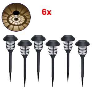 glo-85704-85704_0 GLOBOSTAR® 85704 ΣΕΤ 6 ΤΕΜΑΧΙΩΝ ΑΥΤΟΝΟΜΑ ΗΛΙΑΚΑ ΦΩΤΙΣΤΙΚΑ LED SMD 1W 100LM ΜΕ ΕΝΣΩΜΑΤΩΜΕΝΗ