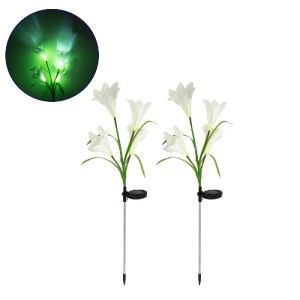 glo-85706-85706_00 GLOBOSTAR® 85706 ΑΥΤΟΝΟΜΟ ΗΛΙΑΚΟ ΦΩΤΙΣΤΙΚΟ ΛΟΥΛΟΥΔΙ LED SMD 1W 100LM ΜΕ ΕΝΣΩΜΑΤΩΜΕΝΗ ΜΠΑΤΑ