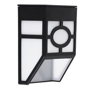 glo-85707-85707_3 GLOBOSTAR® 85707 ΣΕΤ 4 ΤΕΜΑΧΙΩΝ ΑΥΤΟΝΟΜΑ ΗΛΙΑΚΑ ΦΩΤΙΣΤΙΚΑ ΤΟΙΧΟΥ ΜΑΥΡΑ-ΛΕΥΚΑ LED SMD 1W 10