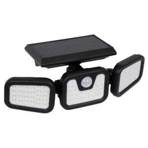 glo-85713-85713_0 GLOBOSTAR® 85713 ΑΥΤΟΝΟΜΟΣ ΗΛΙΑΚΟΣ ΠΡΟΒΟΛΕΑΣ ΜΕ ΤΡΕΙΣ ΠΕΡΙΣΤΡΕΦΟΜΕΝΕΣ ΚΕΦΑΛΕΣ LED SMD 2835