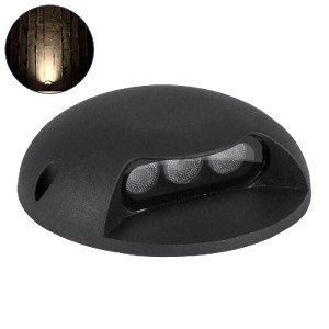 glo-90616-90616_0 GLOBOSTAR® STEP-LUNA 90616 ΕΠΙΦΑΝΕΙΑΚΟ ΦΩΤΙΣΤΙΚΟ ΣΚΑΛΟΠΑΤΙΟΥ - ΔΙΑΔΡΟΜΟΥ LED 3W 330LM 10° 