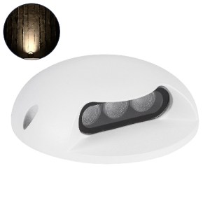 glo-90619-90619_0 GLOBOSTAR® STEP-LUNA 90619 ΕΠΙΦΑΝΕΙΑΚΟ ΦΩΤΙΣΤΙΚΟ ΣΚΑΛΟΠΑΤΙΟΥ - ΔΙΑΔΡΟΜΟΥ LED 3W 330LM 10° 