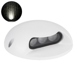 glo-90620-90620_0 GLOBOSTAR® STEP-LUNA 90620 ΕΠΙΦΑΝΕΙΑΚΟ ΦΩΤΙΣΤΙΚΟ ΣΚΑΛΟΠΑΤΙΟΥ - ΔΙΑΔΡΟΜΟΥ LED 3W 345LM 10° 